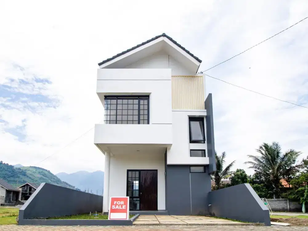 Rumah Syariah Bandung Timur, Harga Rumah 1 Lantai Dapat 2 Lantai, Samping Exit Tol