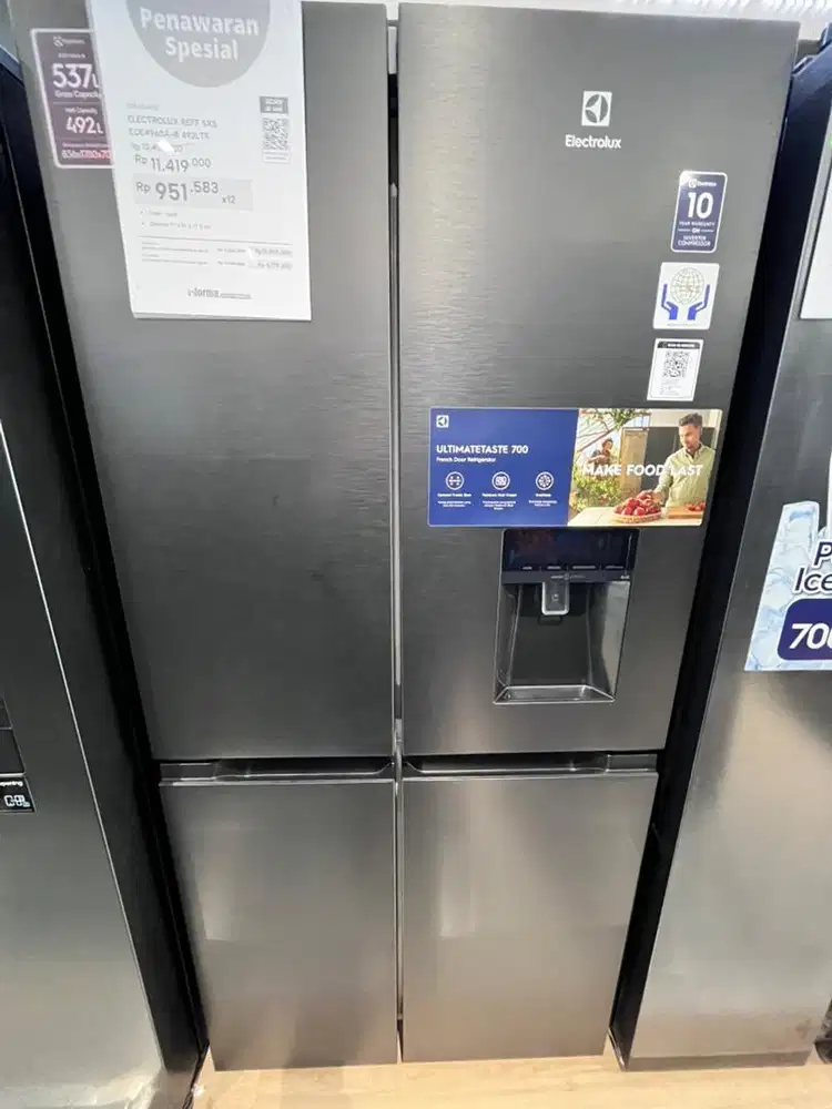 CICILAN KULKAS ELECTROLUX 4 PINTU 492LITER