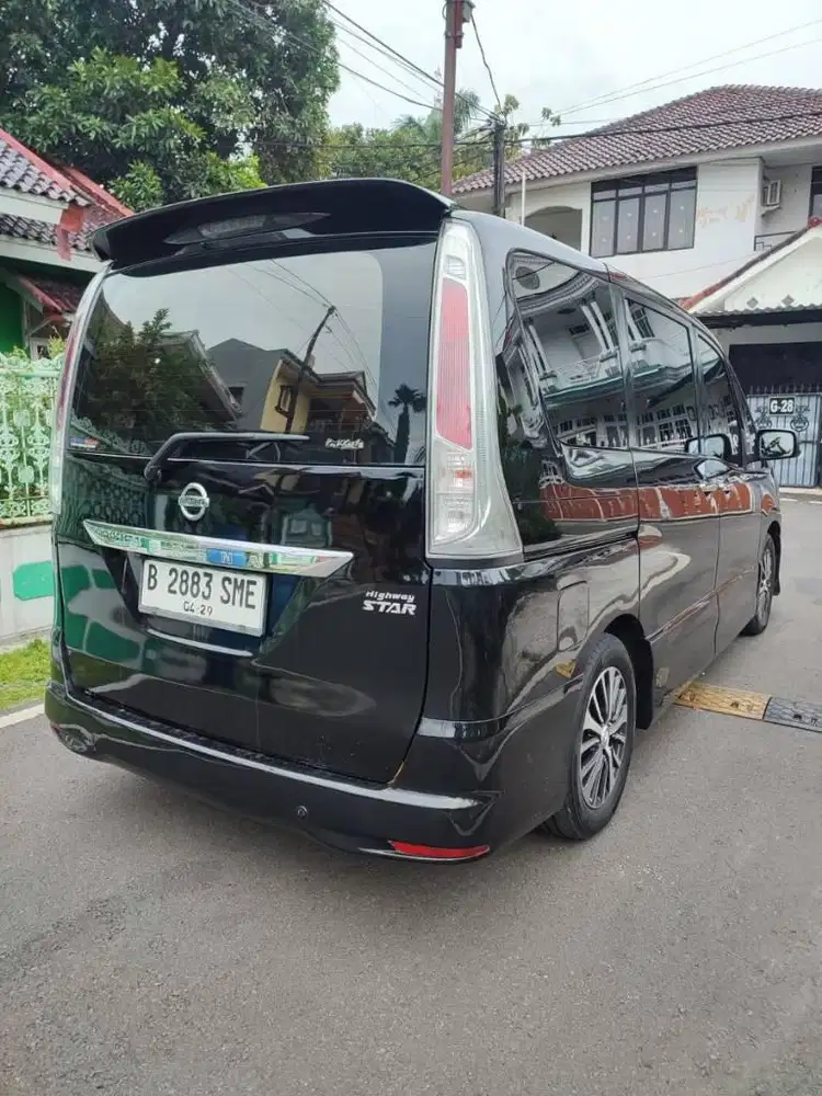 Nissan Serena Hws at metic panoramic th 2014 hitam Nopol ganjil