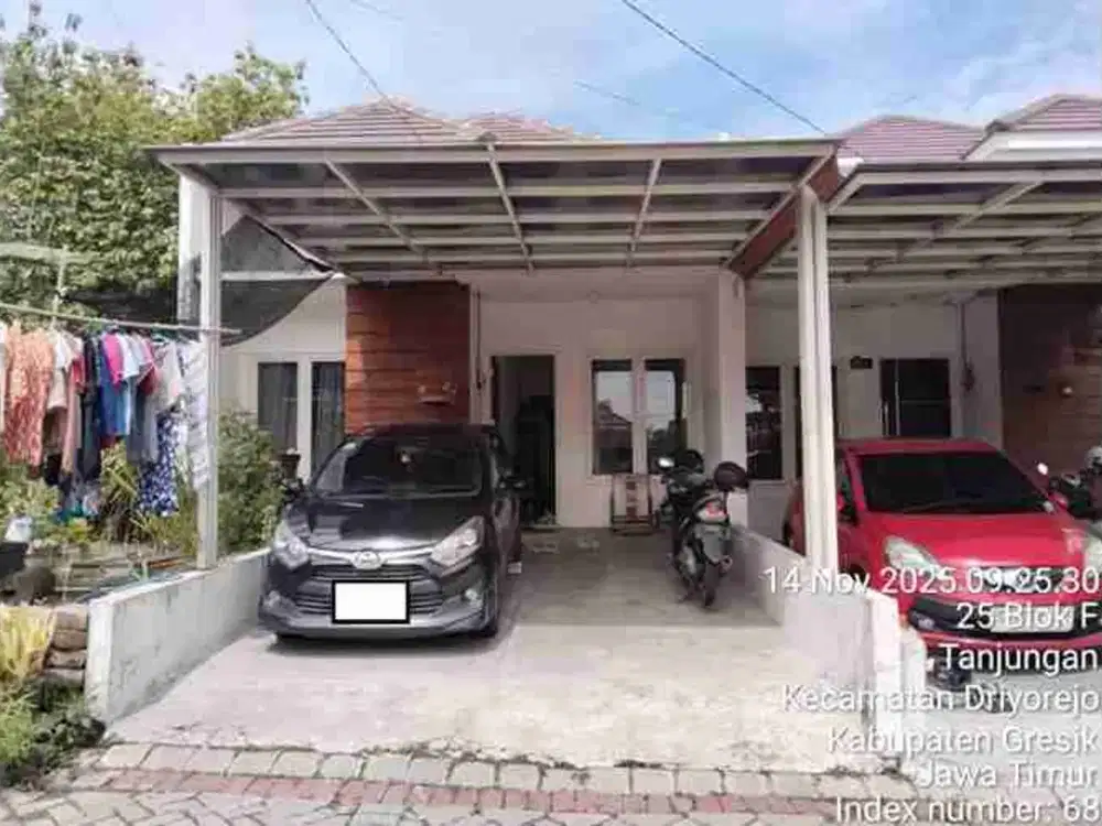 DI JUAL RUMAH

KEL. : TANJUNGAN
KEC. : DRIYOREJO 
KAB  : GRESIK