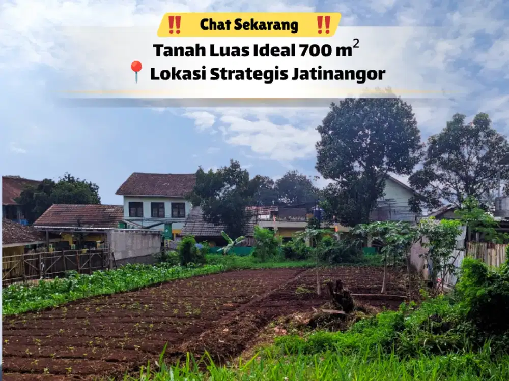 Survey Sekarang! Tanah 700 m² Cocok Investasi