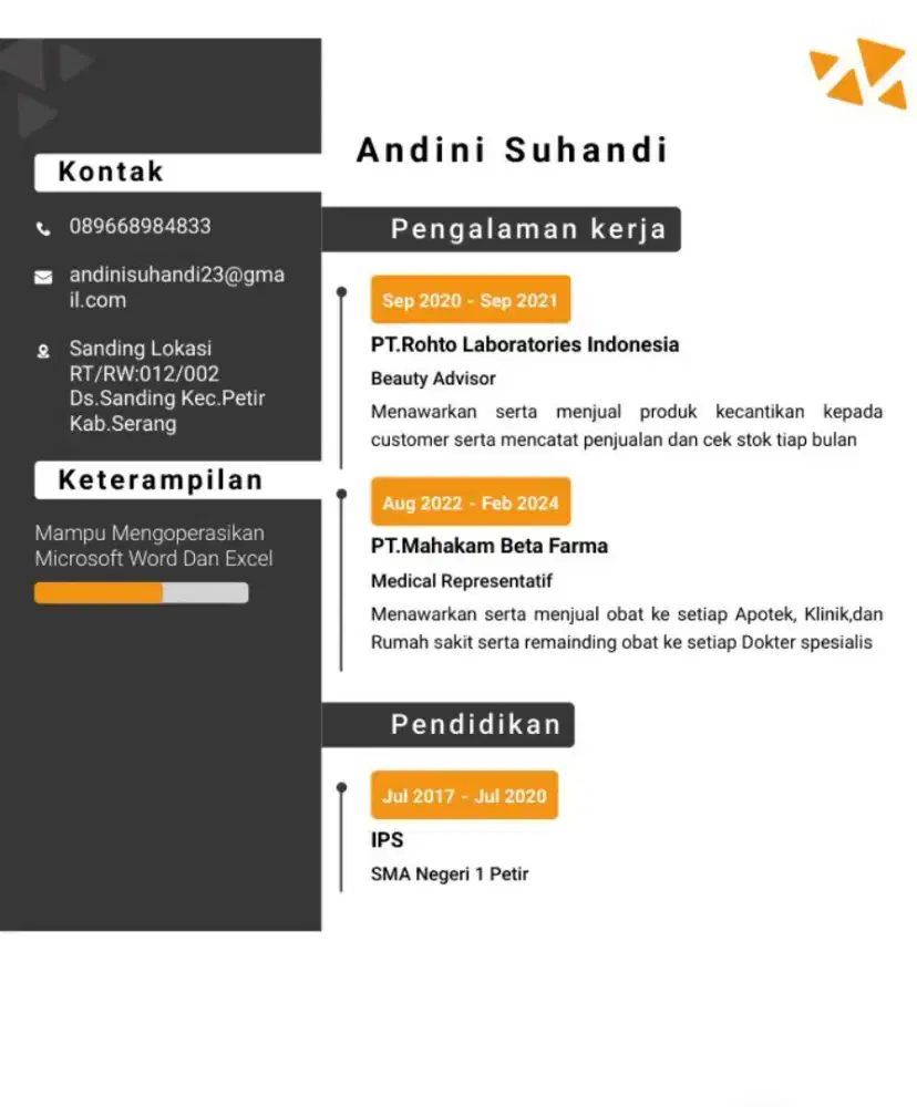 Mencari lowongan kerja