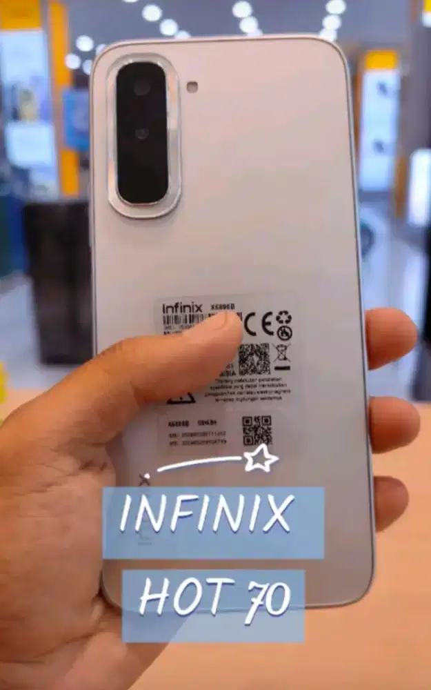 Infinix Hot 70 6/256gb cicilan cuma pake ktp