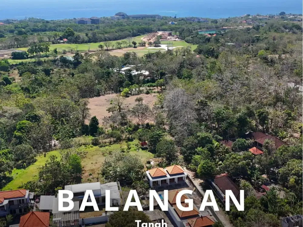 Tanah Pantai Balangan 7 Menit Ke Pantai Lingkungan Villa