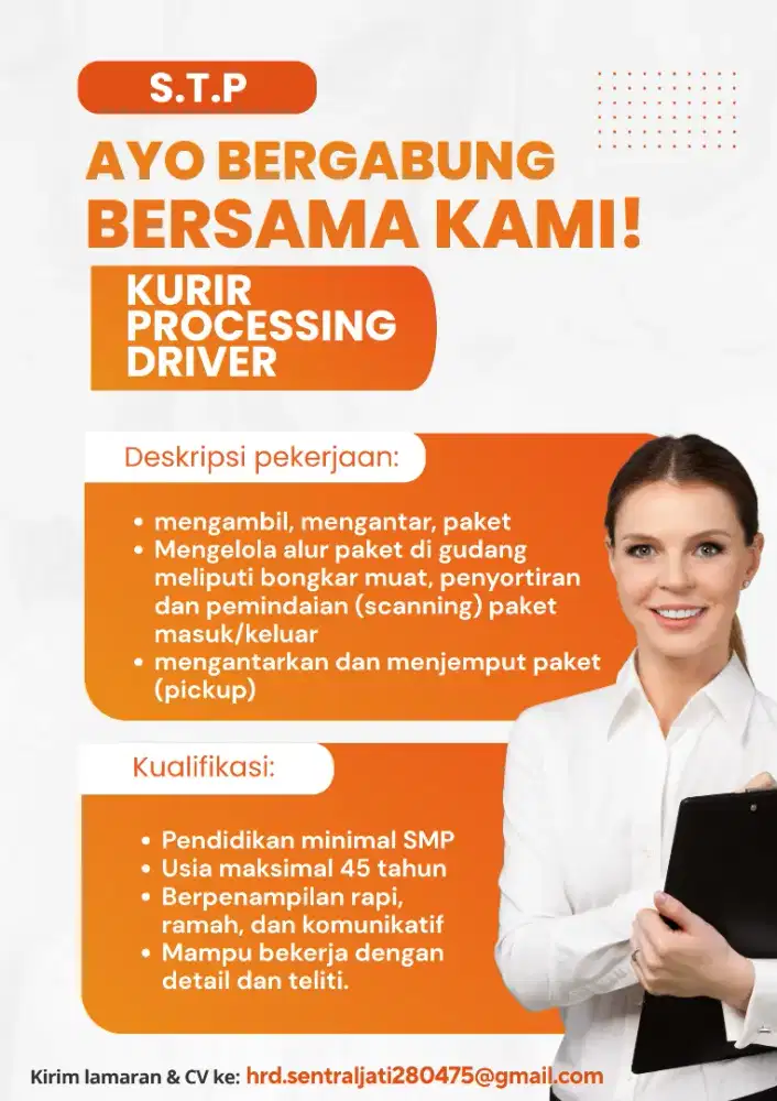 DI BUTUHKAN SEGERA