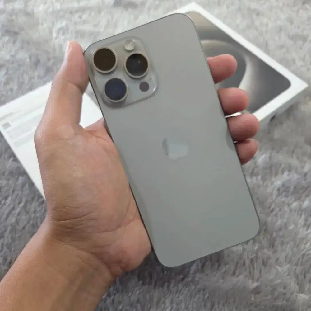 Iphone 15 Pro Max 256Gb Natural mulus garansi resmi