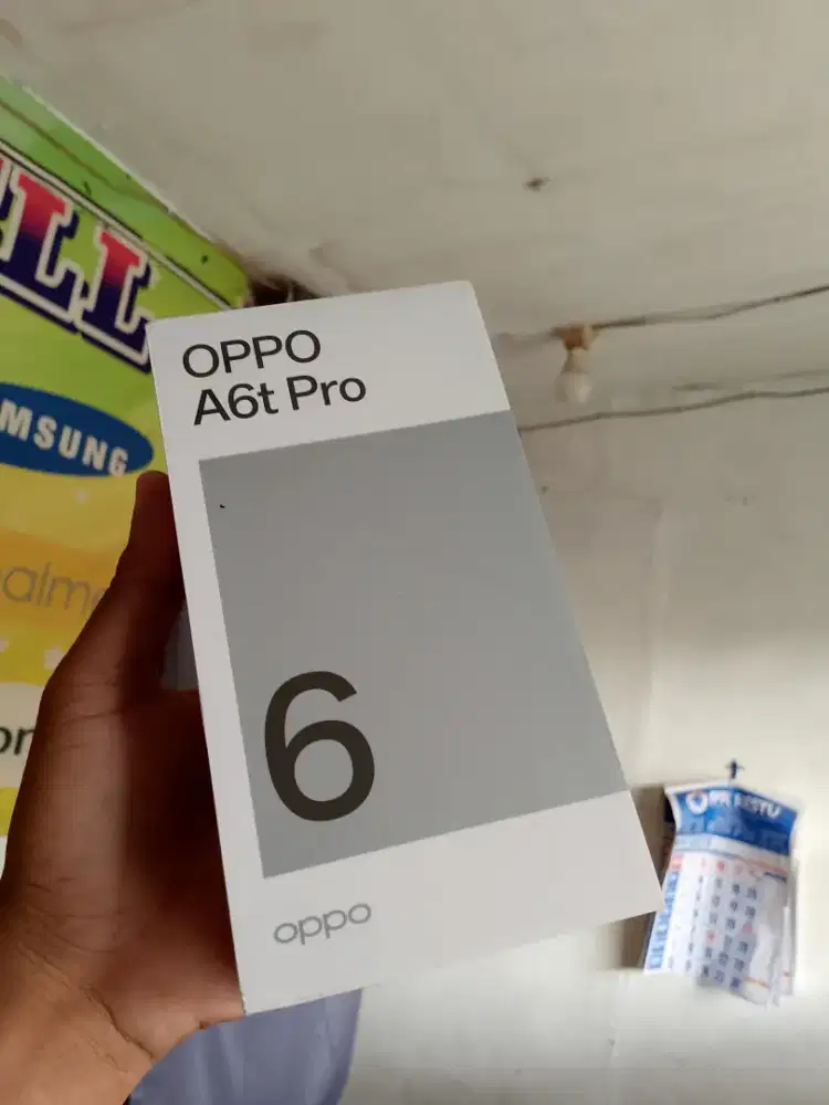 New oppo a6t pro ram8/128 garansi resmi 1 tahun