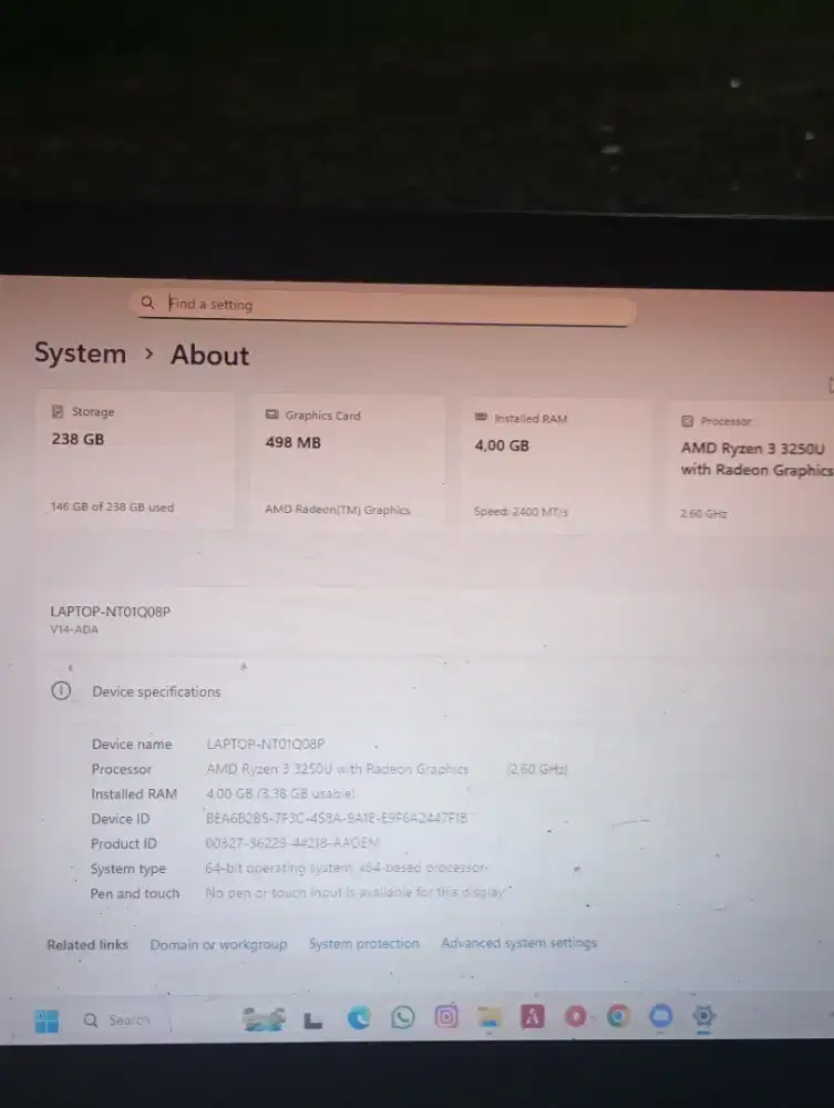 LENOVO V14 - ADA