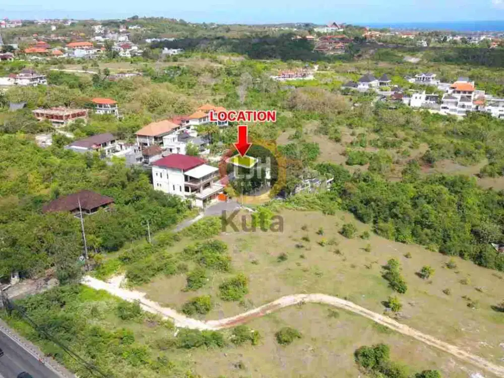 Tanah Cocok Untuk Villa dekat GWK Ungasan Uluwatu
