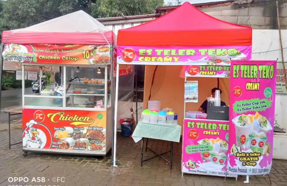 Dijual Gerobak Etalase Chicken