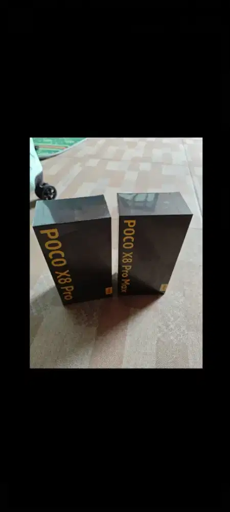 Xiaomi poco X8 pro max 512gb ram 12gb 5G dan8/256 garansi resmi