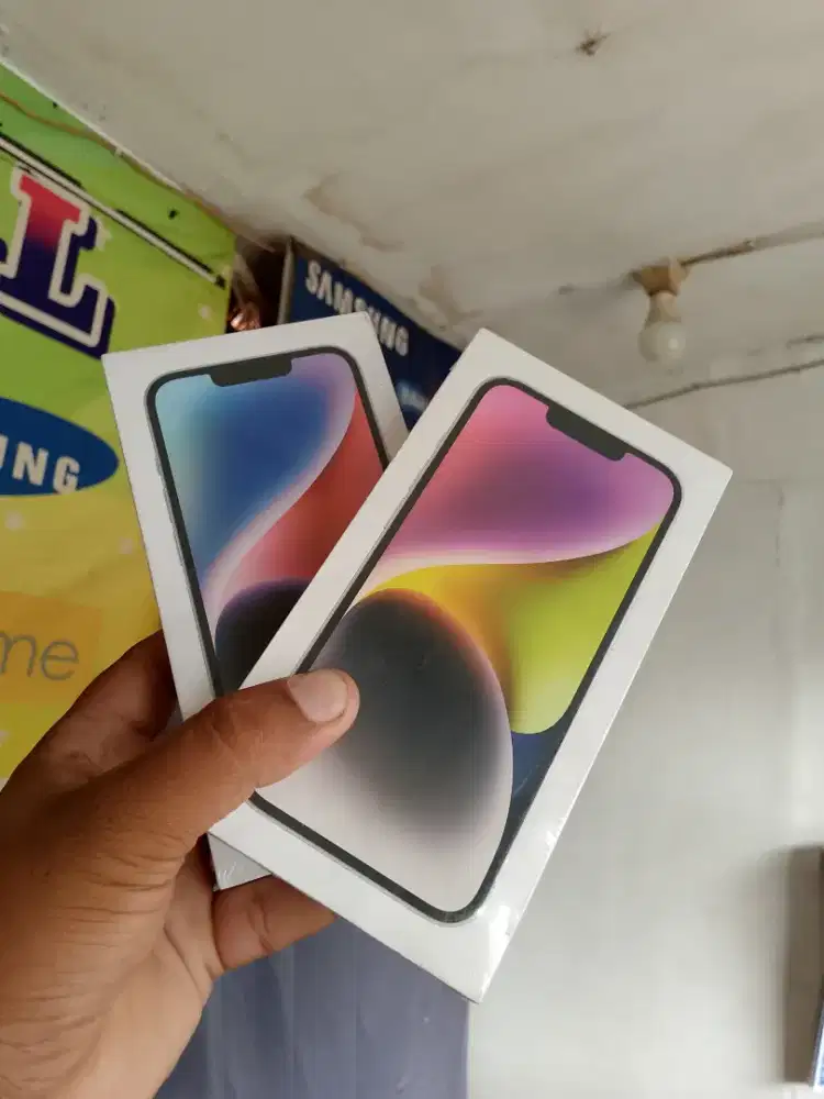 New iPhone 14 128 iBox garansi resmi 1 tahun ibox