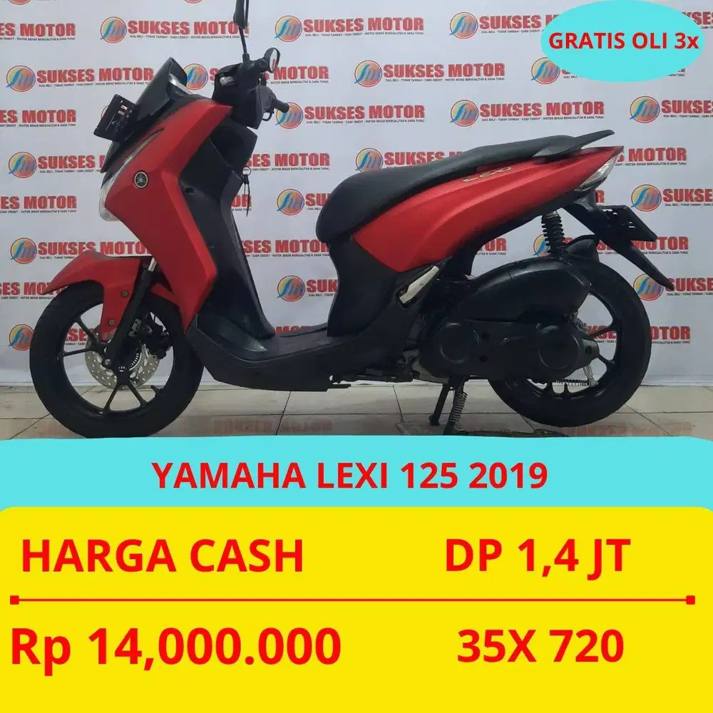 YAMAHA LEXI 125 2019 DP MURAH 1,4 JUTA GUYS