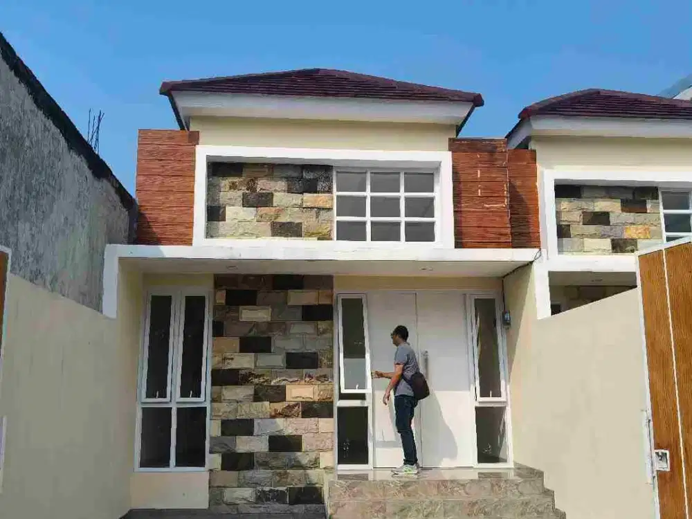Rumah Baru Di jual Di Surabaya Timur di Belakang Perumahan Nirwana Eksekutif