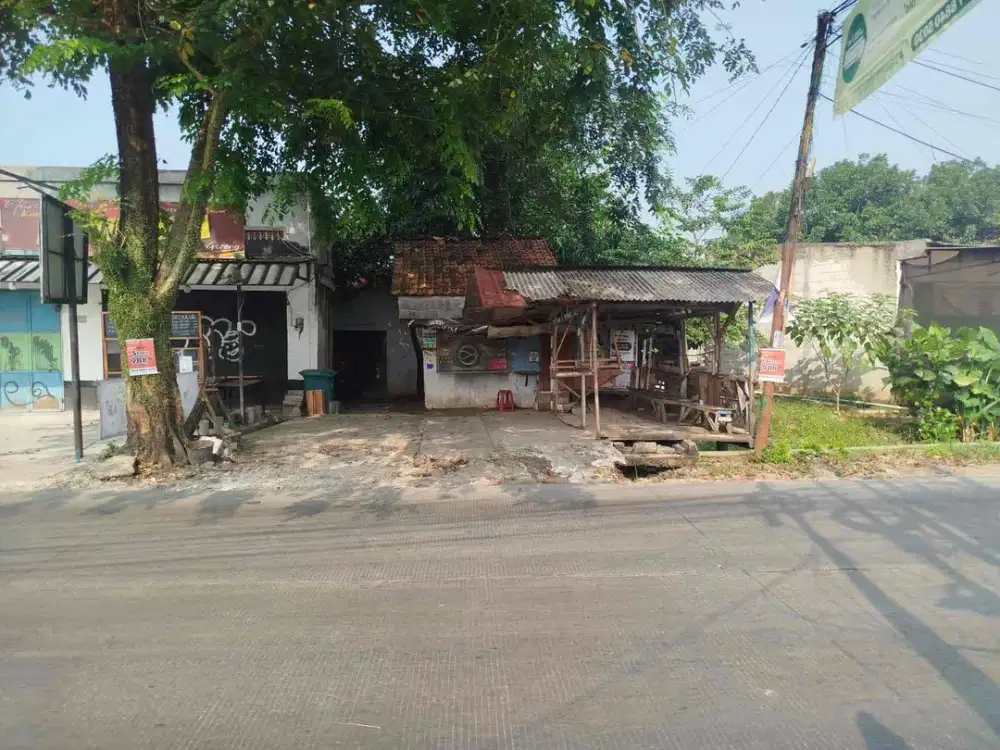 JUAL TANAH MURAH DI JALAN RAYA UTAMA GUNUNG SINDUR DEKAT DARI BSD