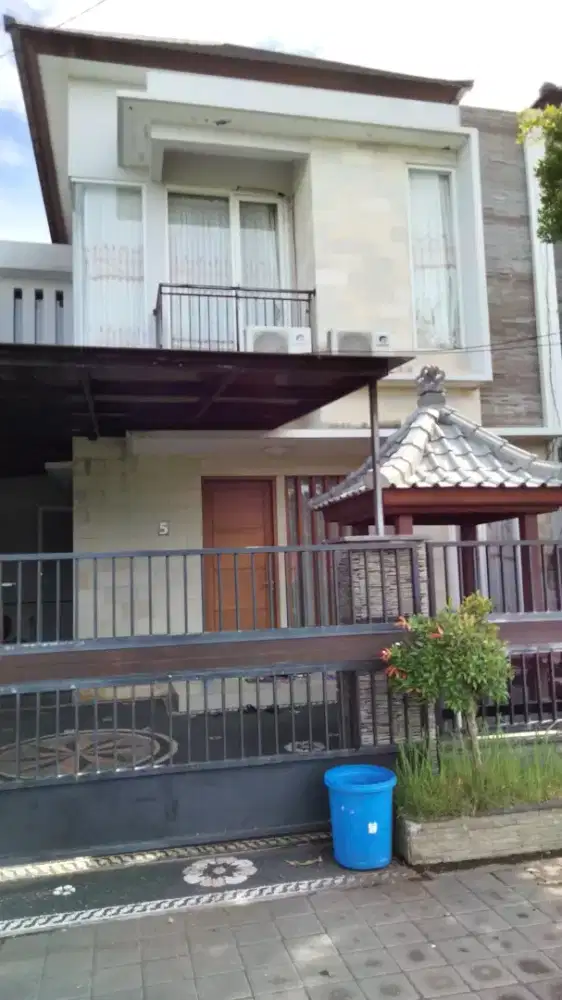 Dikontrakkan rumah full furnished lantai 2