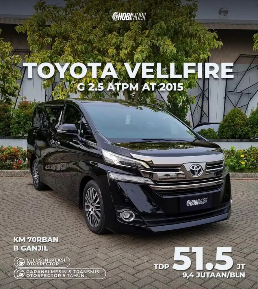 Vellfire G 2.5 ATPM AT Thn 2015