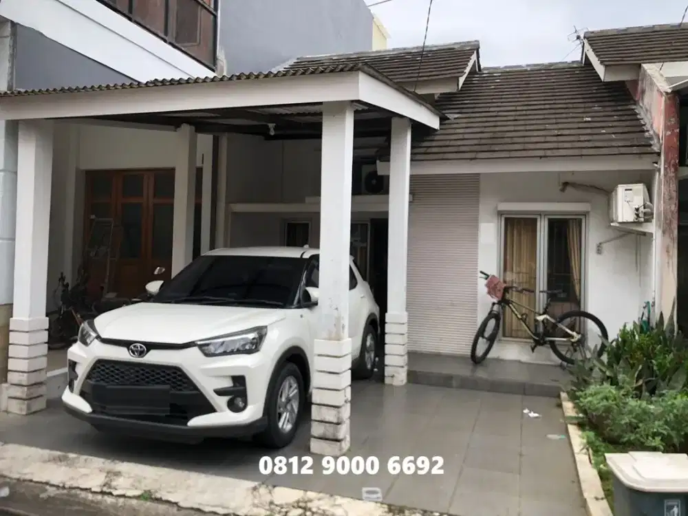 Jual Rumah Serpon Garden 1 Cisauk Tangerang dekat Aeon Mall BSD