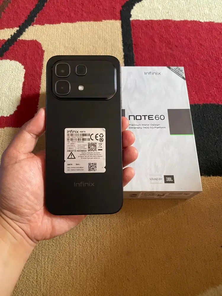 BISMILLAH INFINIX NOTE 60 5G RAM 8/256 FULSET MULUS