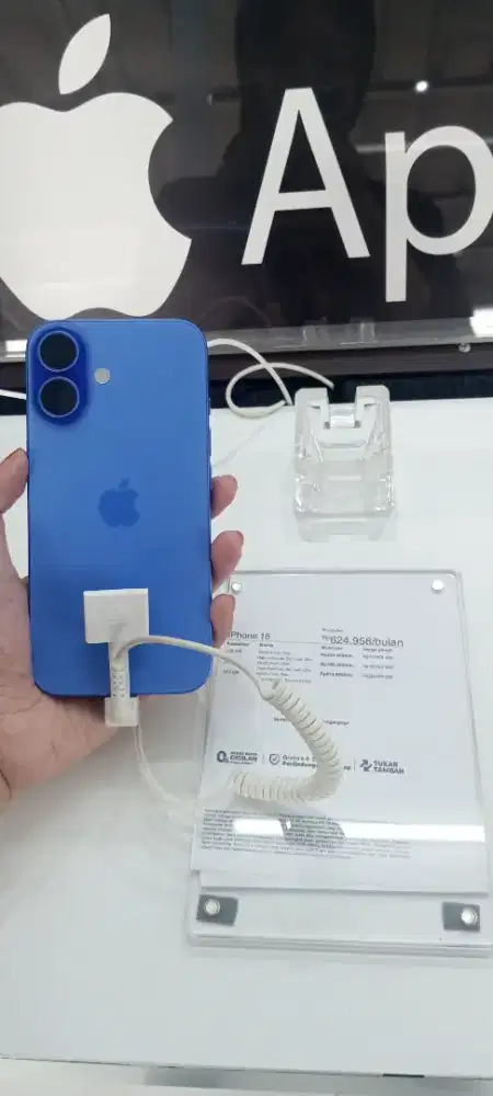 Cicilan iPhone 16 mulai 625rb/bulan