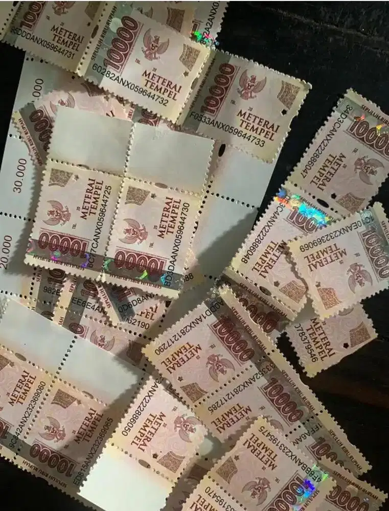 Materai sepuluh ribu