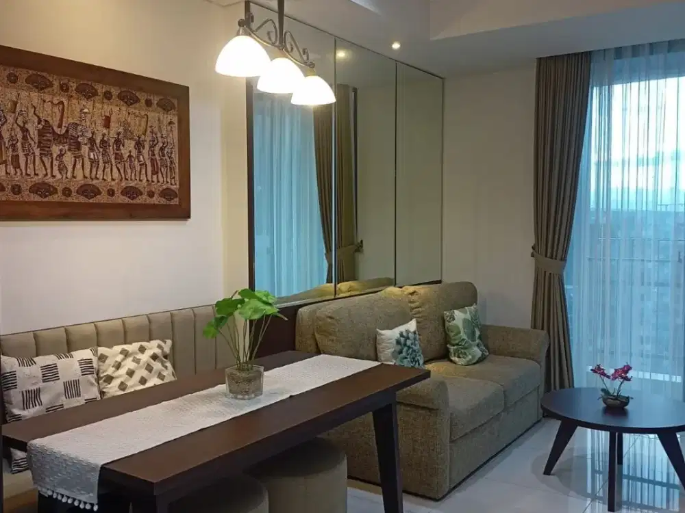 Disewakan Apartemen Casa Grande 2 Bedroom Size 76 Sqm Siap Huni Akses Mall Kokas Tebet Jakarta Selatan Not Facing The Grave