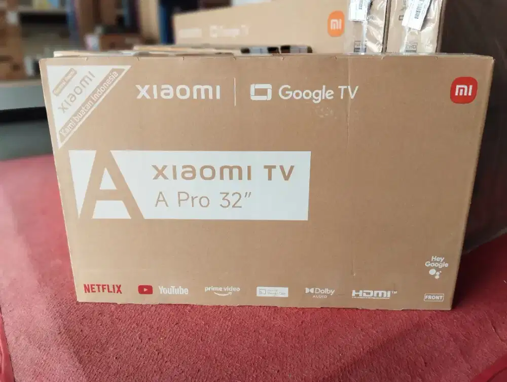 NEW!! XIAOMI GOOGLE TV A PRO 32 INCH QLED. GARANSI RESMI ORIGINAL!!