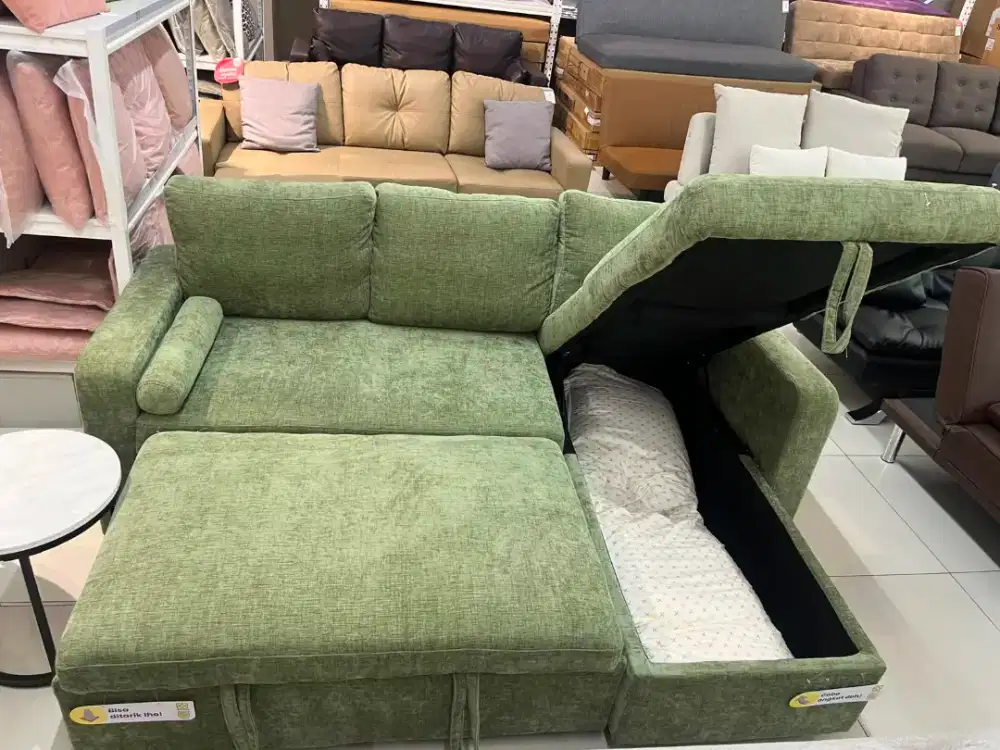 Sofa Marcus sleeper Corner Green