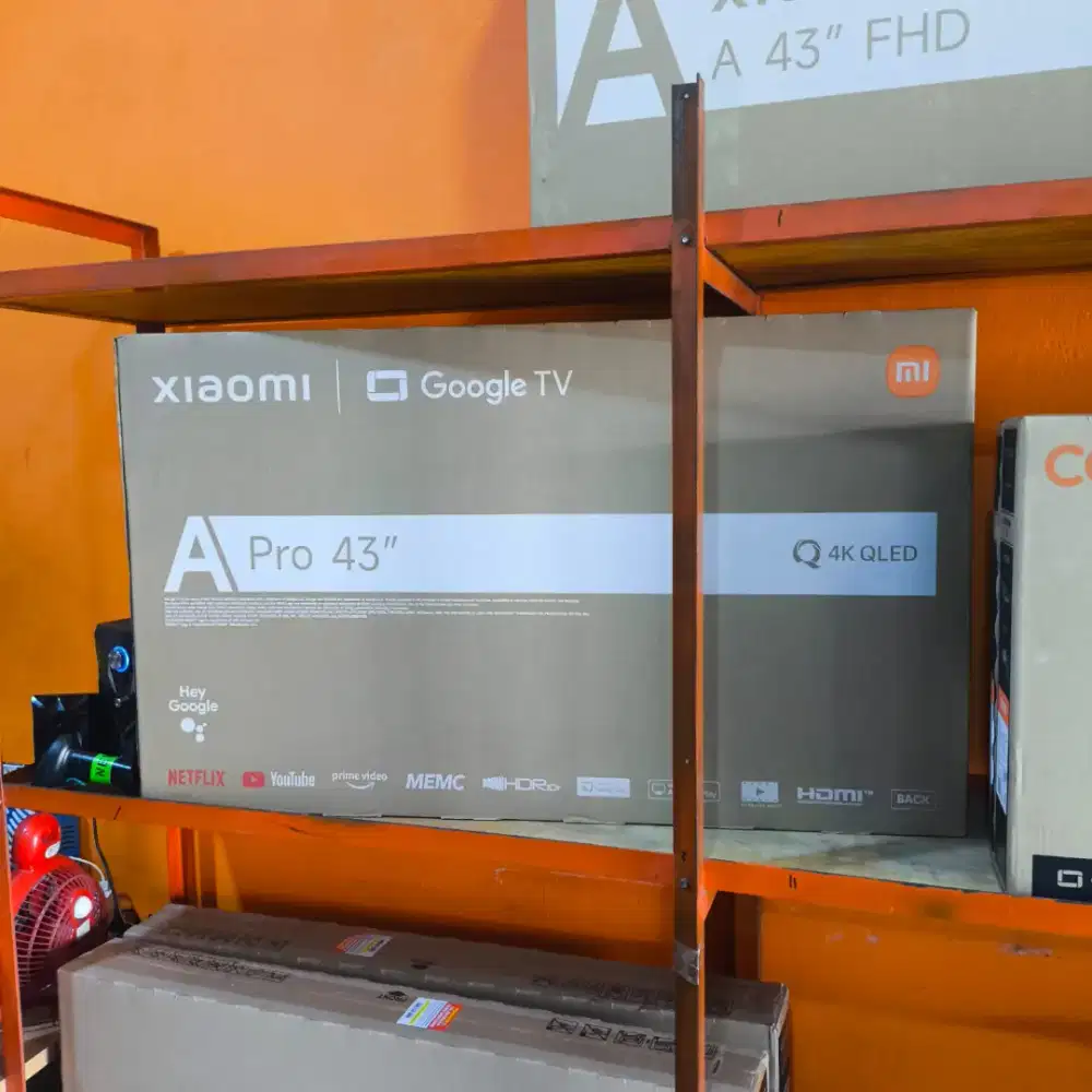 XIAOMI GOOGLE TV 43INCH 4K QLED PROMO TERBATAS BISA KREDIT TANPA DP