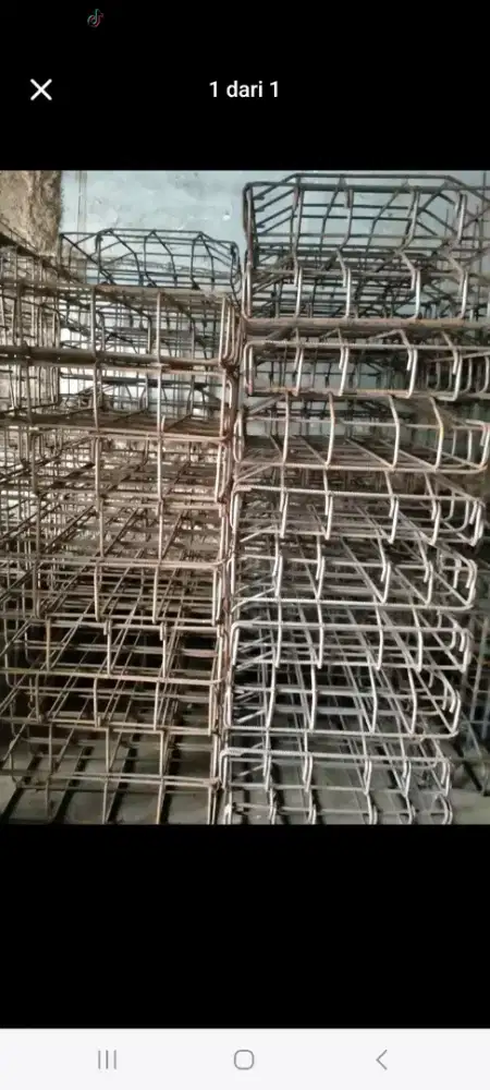Cakar ayam besi 10 standar sni