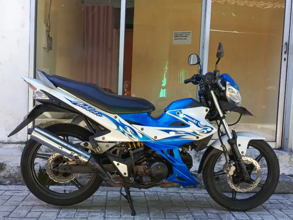 Kawasaki athlete 2010 komplit mesin adem