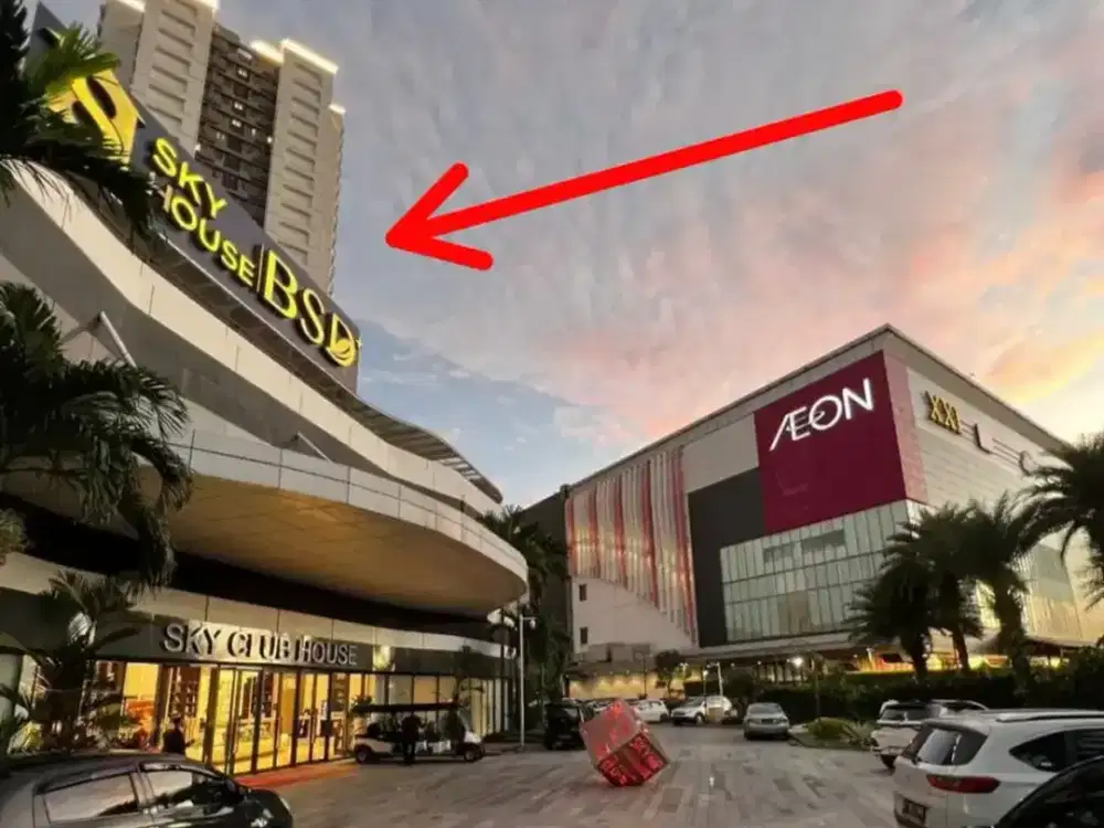 TERMURAH! DIJUAL UNIT 2BR APARTEMEN SKY HOUSE BSD - Lokasi Premium Dekat AEON