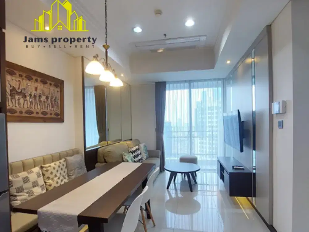 Disewakan Apartemen Casa Grande 2 Bedroom Size 76 Sqm Siap Huni Akses Mall Kokas Tebet Jakarta Selatan Not Facing The Grave