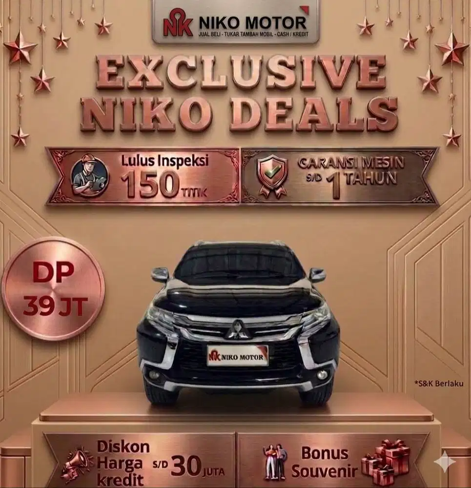 ANTIK KM80RB++ PAJERO DAKAR ULTIMATE 2017 AT :2016|2018