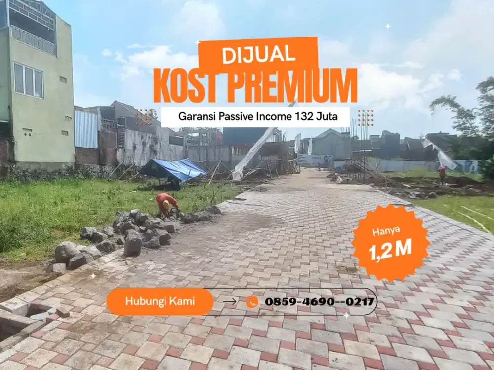 AC dan Water Heater Dijual Kost Premium Akses Dua Mobil 4 Menit Kampus UIN Malang