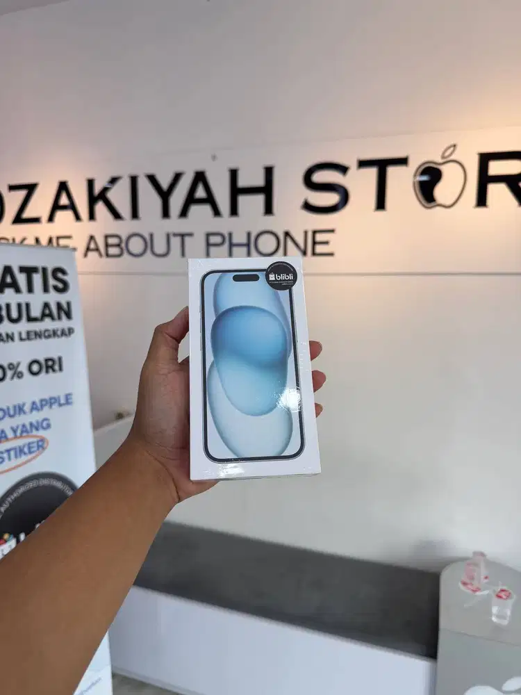 IPHONE 15/128 RESMI NEW!!PROMO FREE ADAPTOR