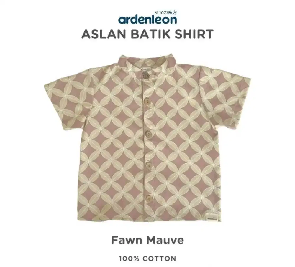 Kemeja anak laki batik second