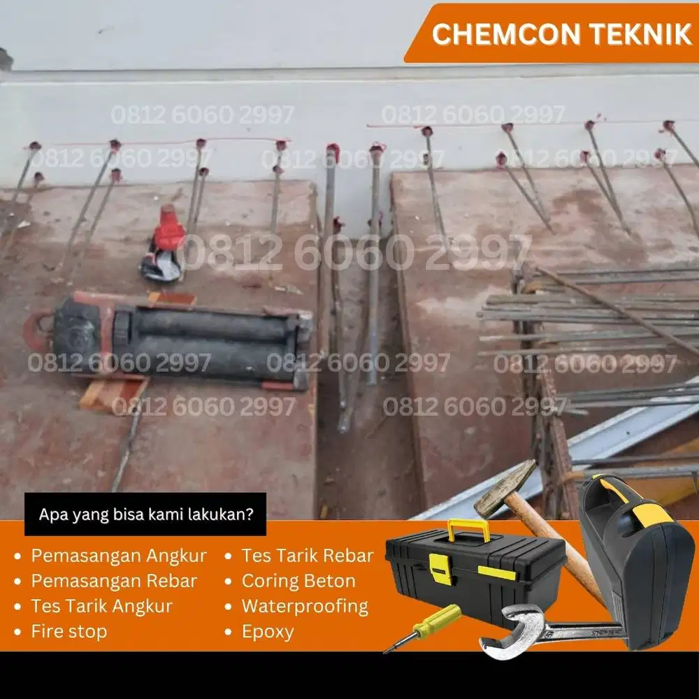 Spesialis Jasa Pasang Rebar & Stek Besi Tulangan, Konstruksi Beton