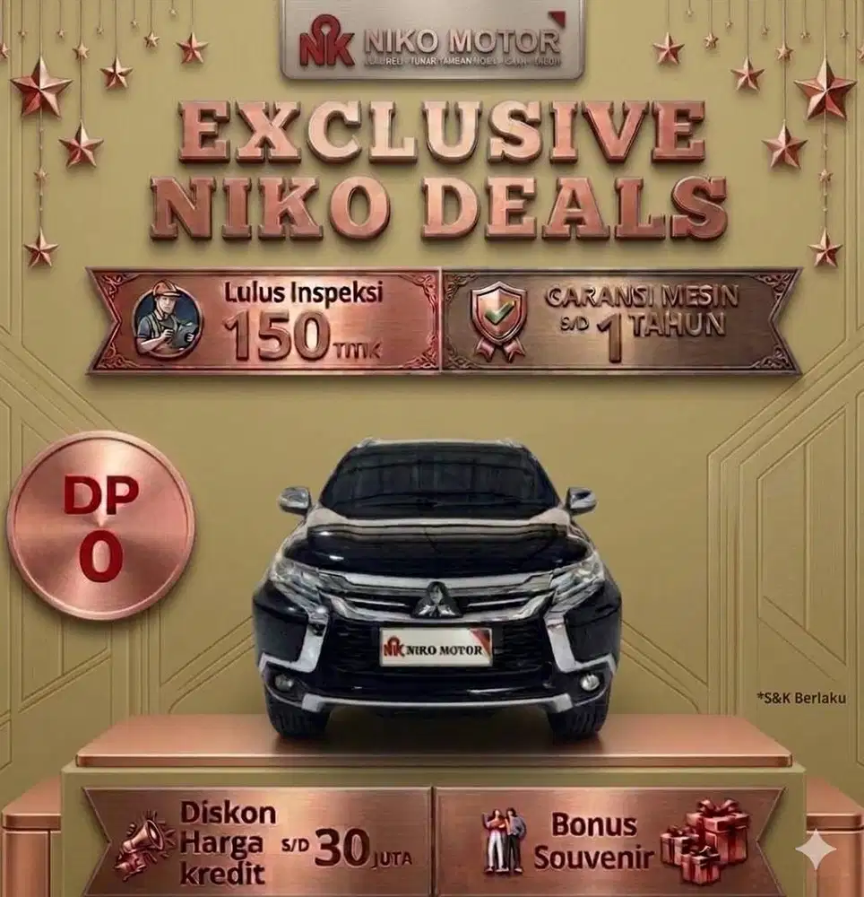 (ANTIK KM69RB) PAJERO DAKAR 2019 AT :2018|2020