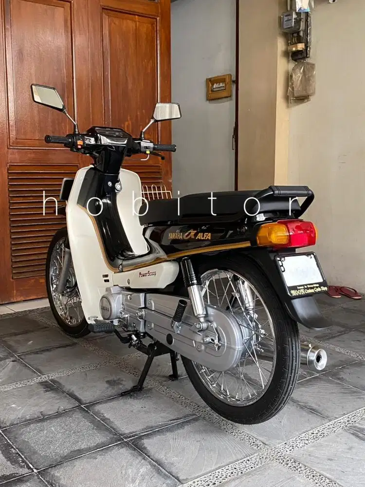 Yamaha Alfa 1991 2Tak Full Restorasi Motor Super Antik Gress !!