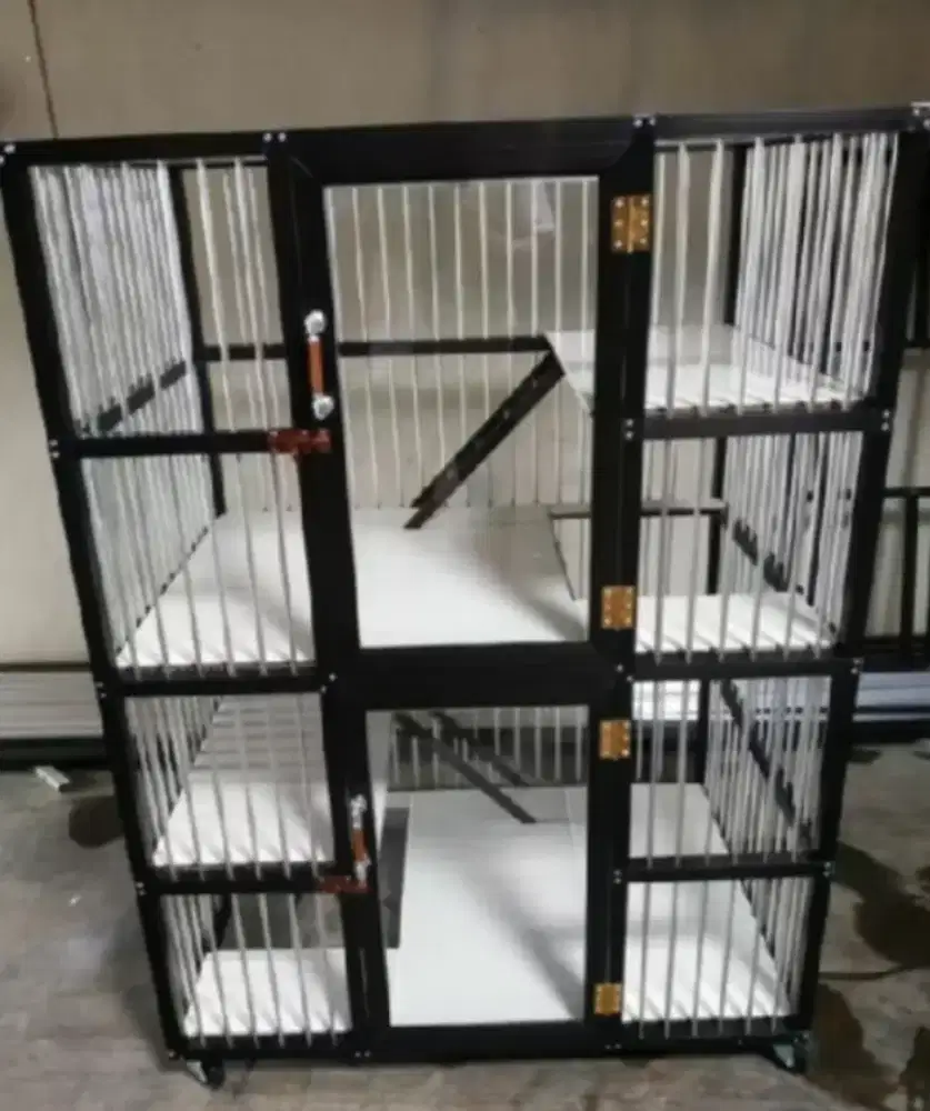 Kandang kucing alumunium kuat tahan lama