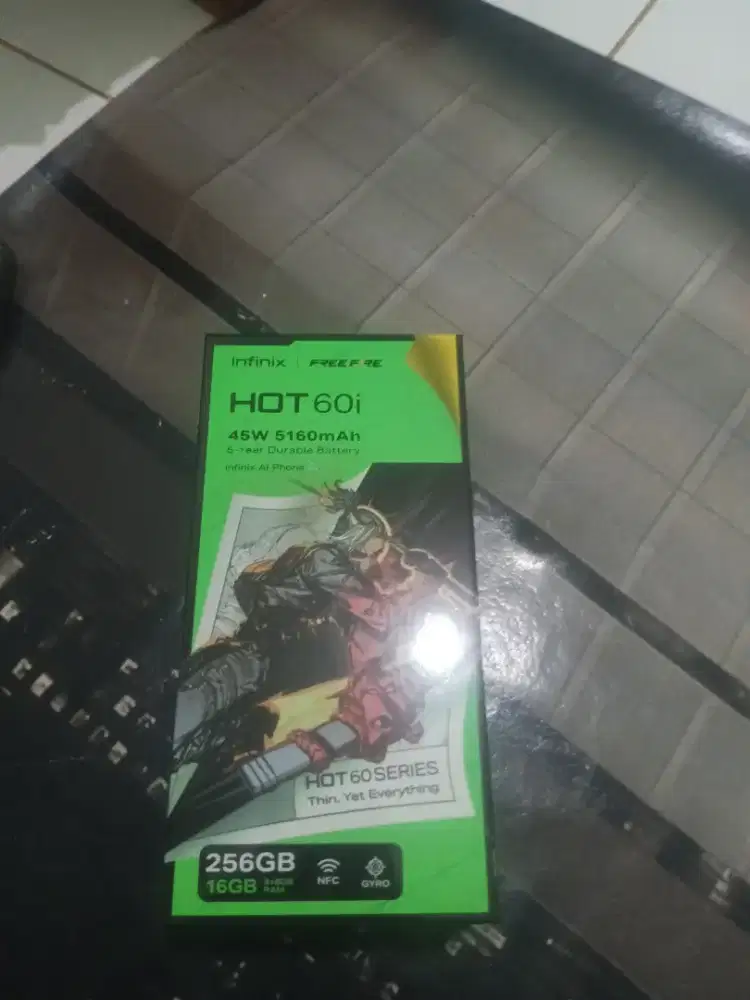 DIJUAL HP INFINIX 60i 8/256 gb 3 jt