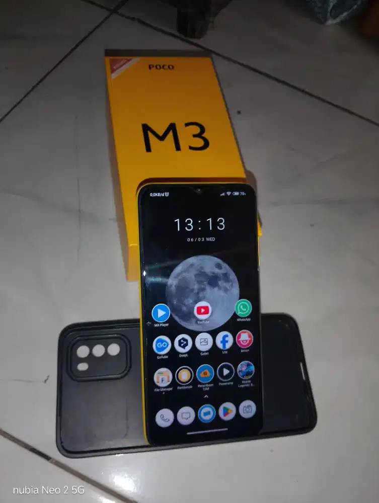 Poco M3 4gb/64gb Fullset mulus no minus