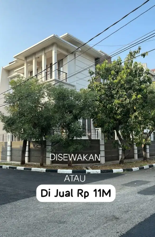 Sewa Rumah Hoek Mewah
Gading Kirana Kelapa Gading
Jakarta Utara