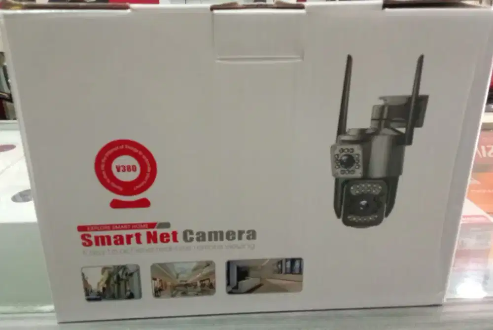 CCTV Outdoor Wireless Dual lensa V380