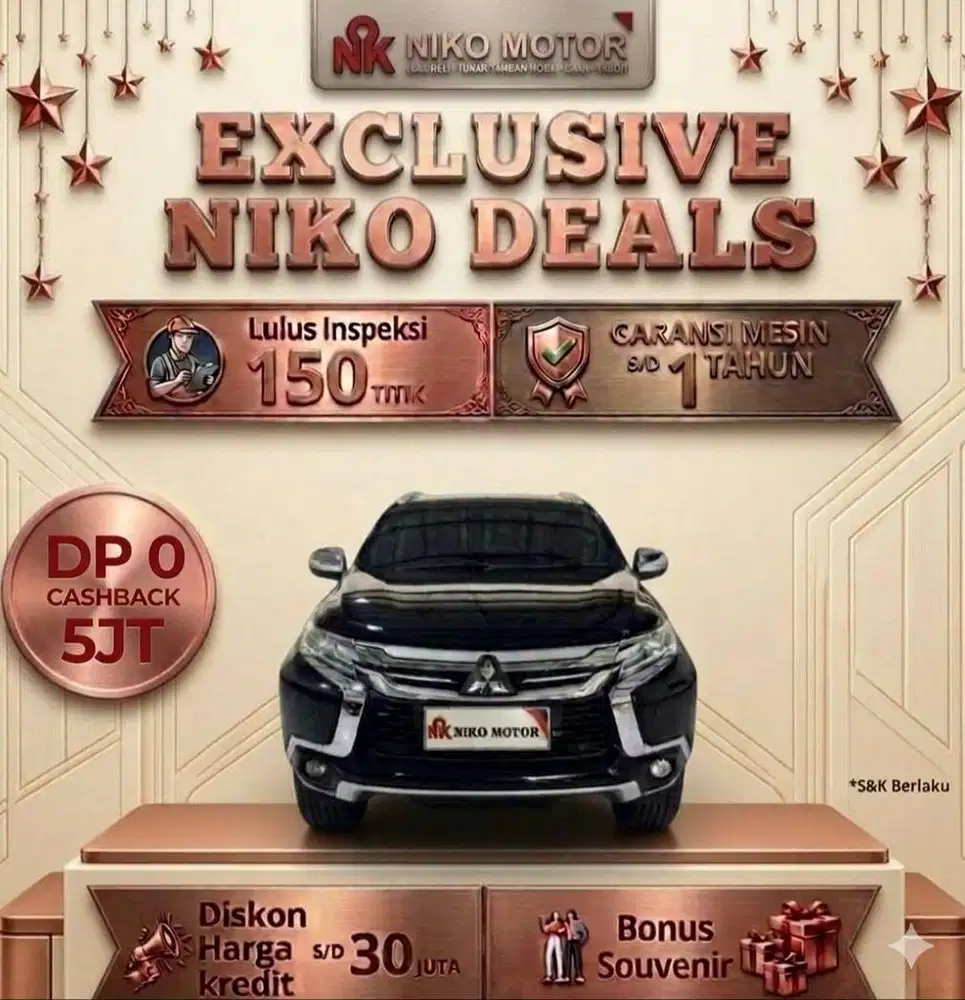 (ANTIK KM53RB) PAJERO DAKAR ULTIMATE 2019 AT :2018|2020