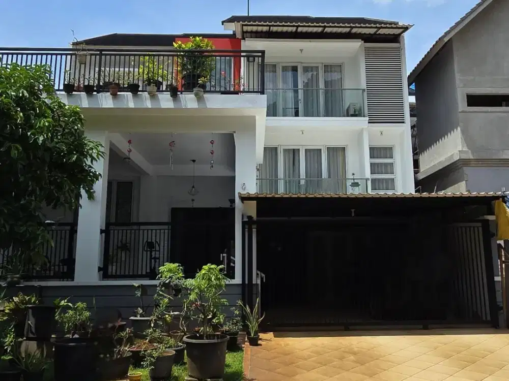 Rumah 2 Lantai View Taman - Puspita Loka BSD Lama