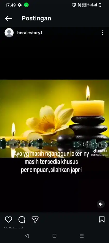 Loker therapist spa no plus plus