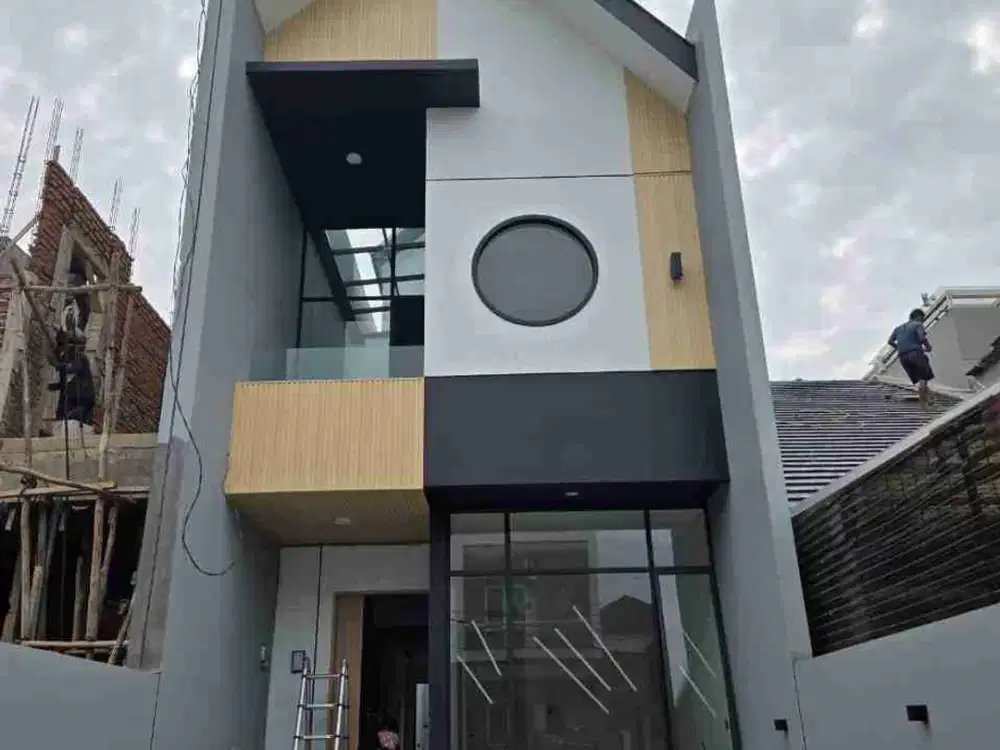 For Sale Rumah Baru With Scandinavian Japanese Style di Mekar Setia