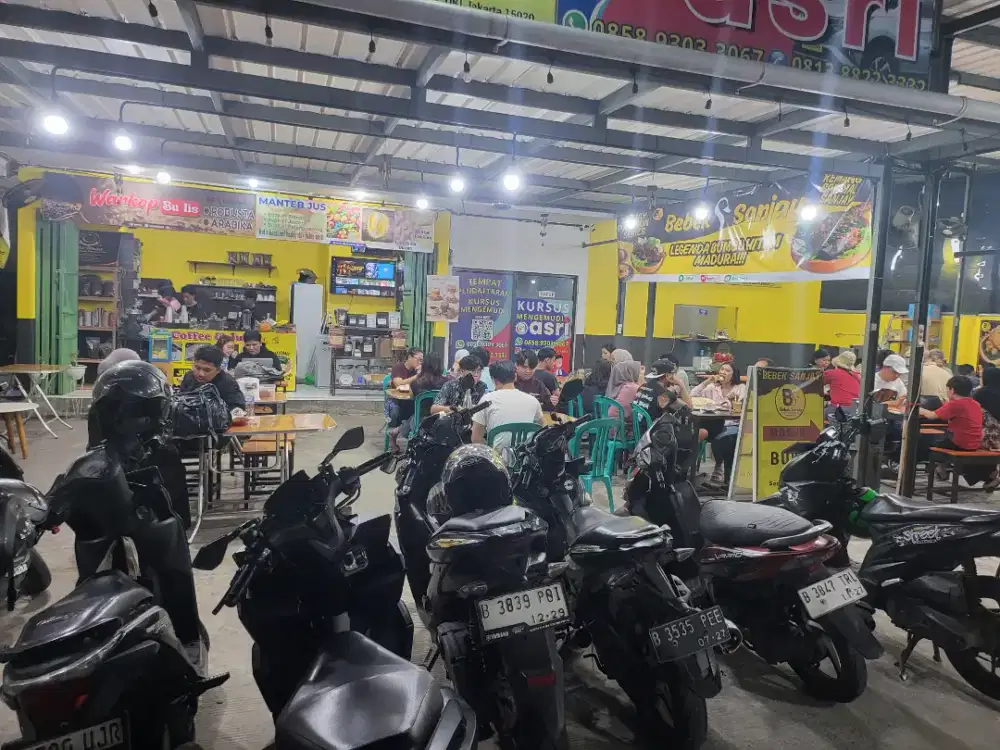 Disewakan Dapur/ Ruangan 7  Meter x 3,5 meter + tempat makan 18x7meter